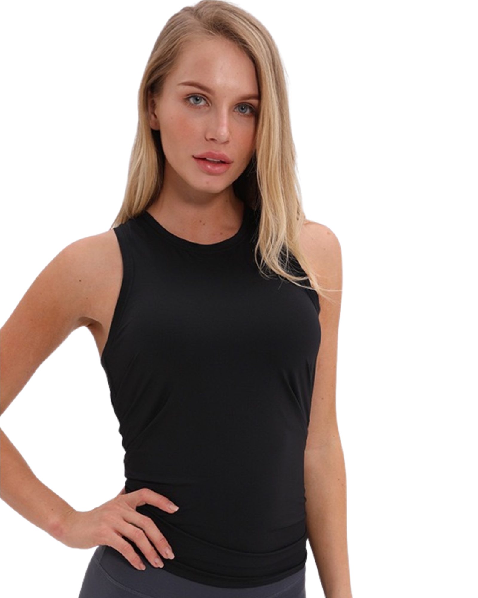 Tie Back Gym Top