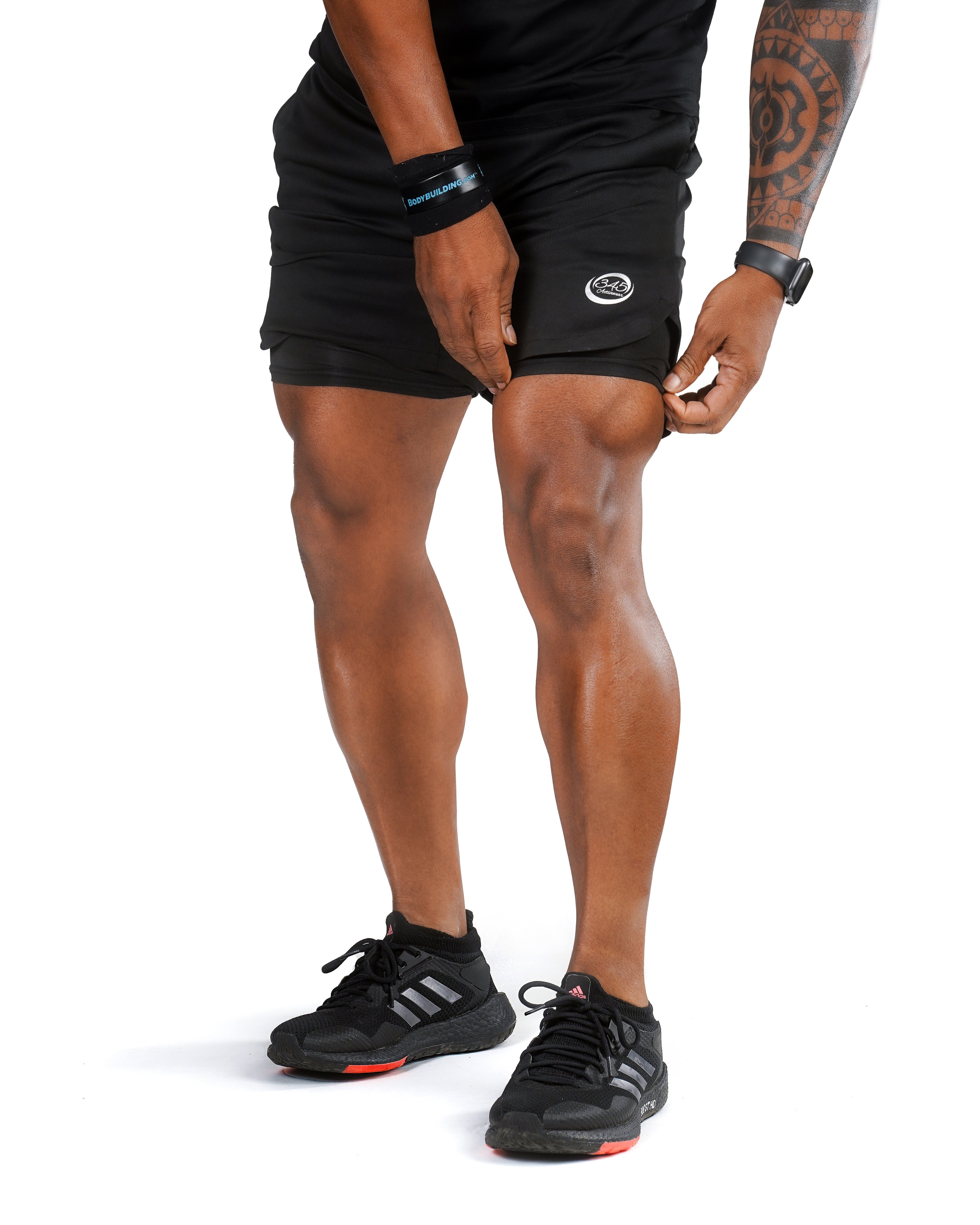 MEN'S SPORT SHORTS 2 IN ONE WITH PHONE POCKET (Run a size smaller)