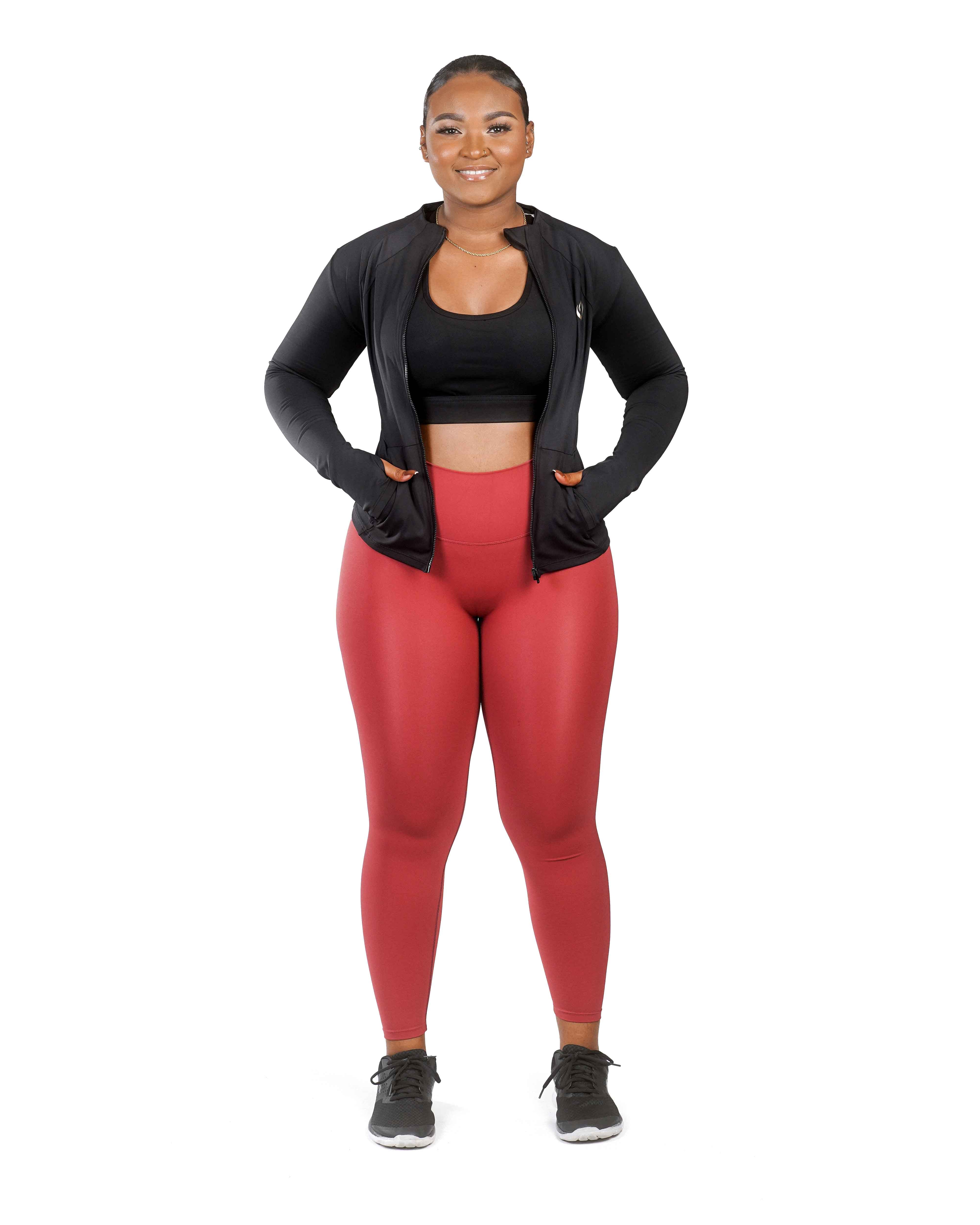 SOLID HIGH WAIST LEGGINGS